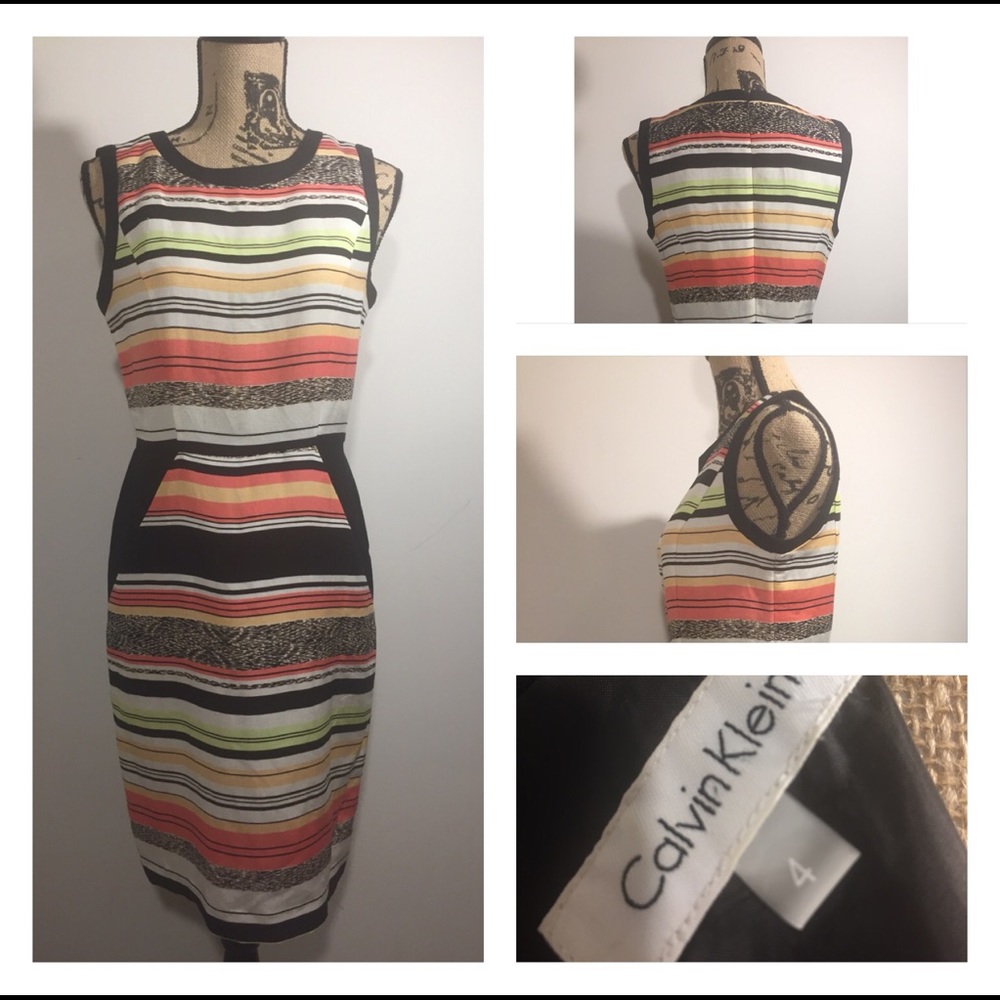 Calvin Klein size 4 dress sleeveless
